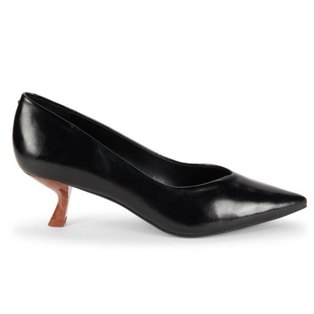 NWT Sanctuary Women's Padma Pump Kitten Heel Pumps 6M Black